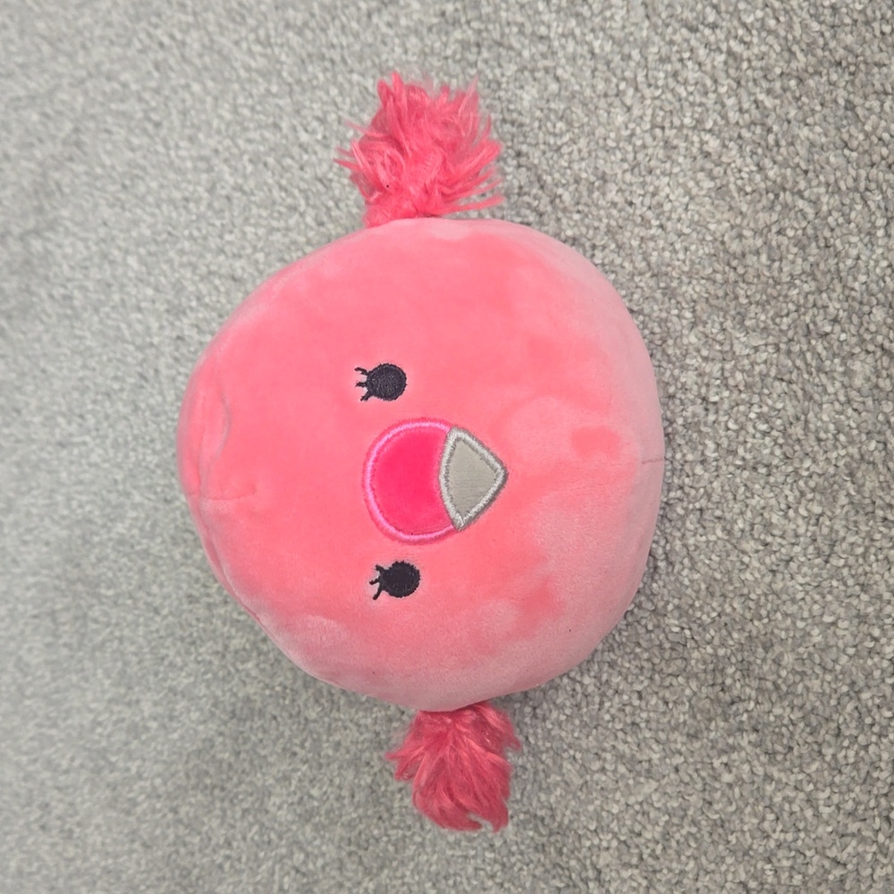Squishmallow Cookie The Flamingo Plushy - Picture 1 of 5